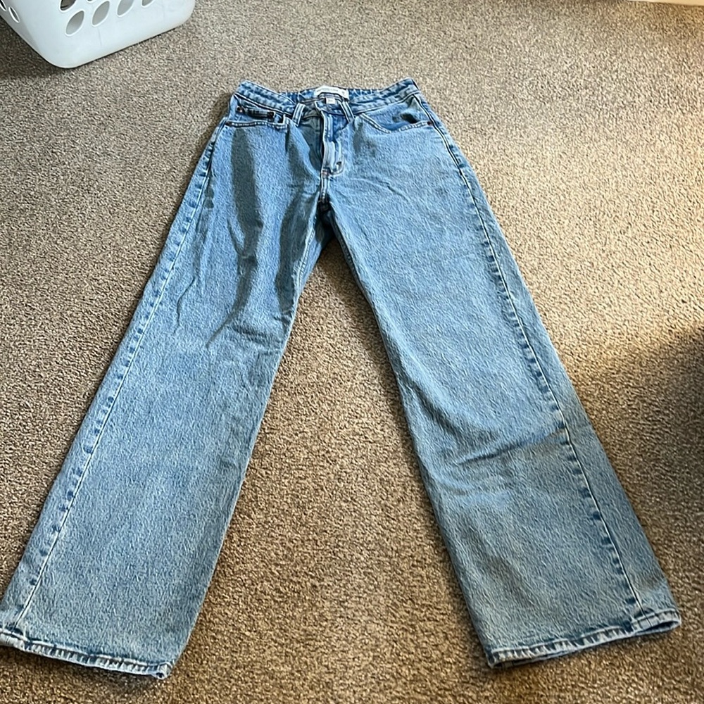 ABERCROMBIE! 90s Relaxed Jean! CURVE LOVE